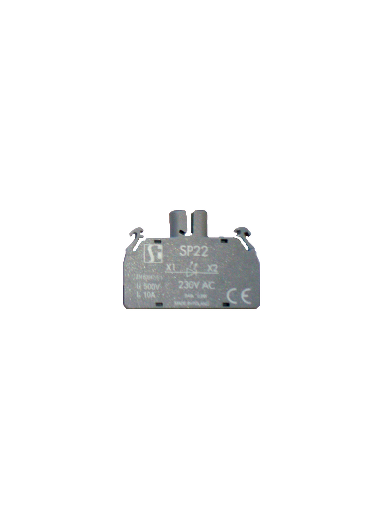 OPRAWA LAMPKI BA9S (BEZ ŹRÓDŁA ŚWIATŁA) STANDARD- LED 24VAC BA9S SP22-1435R09 SPAMEL