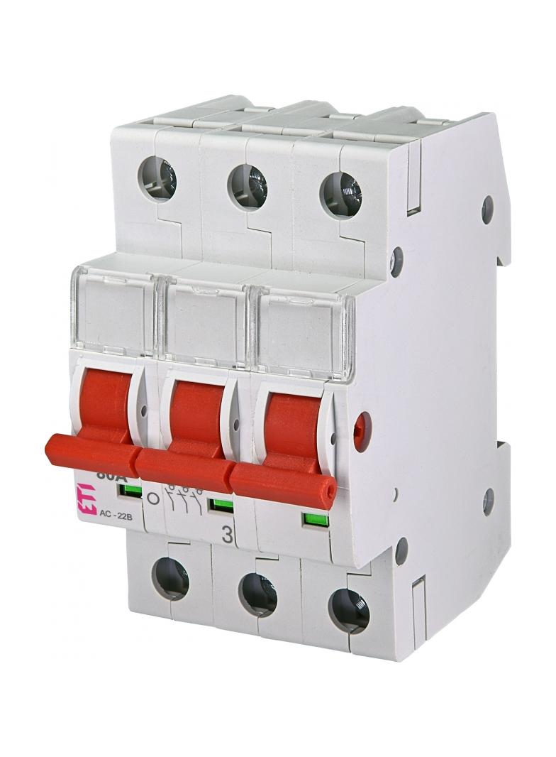 Rozłącznik izolacyjny 80A SV 380 002423315 ETI