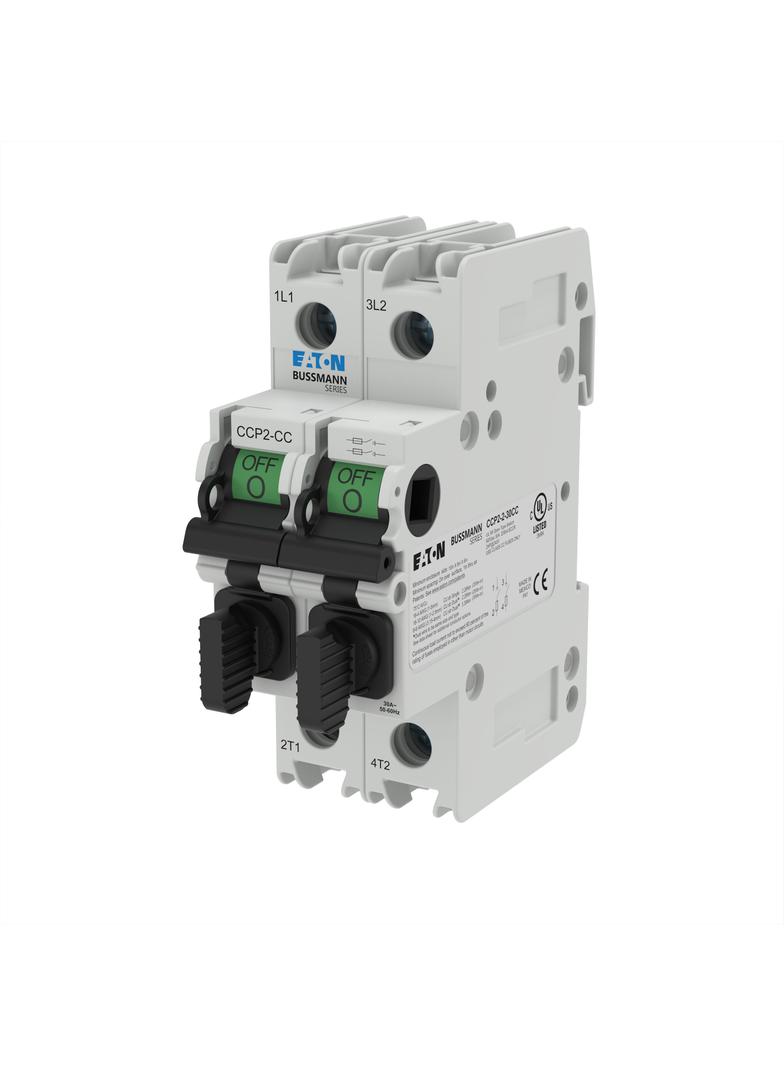 2 Pole Comp Ckt Protect 30A Rozłącznik bezpiecznikowy CCP 600VAC 125VDC 30A UL98 2P 60 Hz Kl CCP2-2-