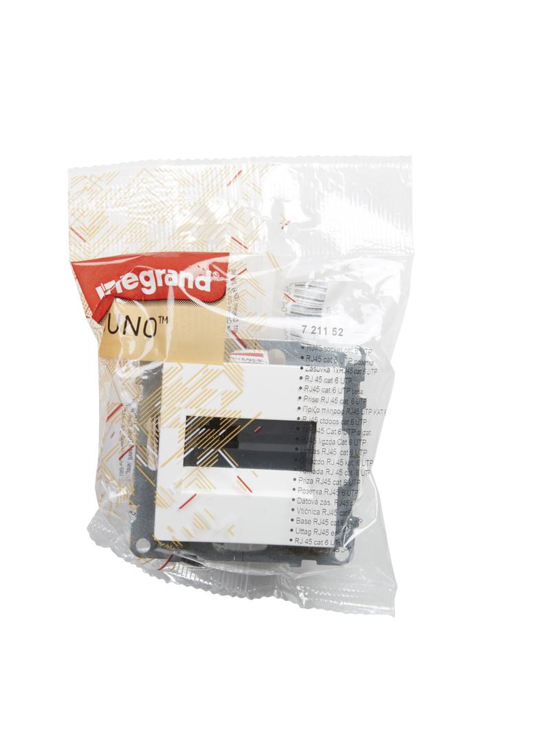 SUNO - Gniazdo RJ45/kat 6 UTP, Biały, Legrand