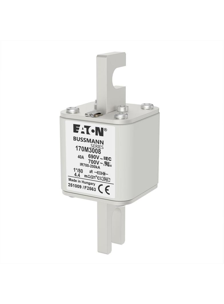 40A 690V 1*/80 aR INDICATOR FUSE Wkładka szybka 40A AC 690V compact DIN 1 45x45x104 mm aR 170M3008 E