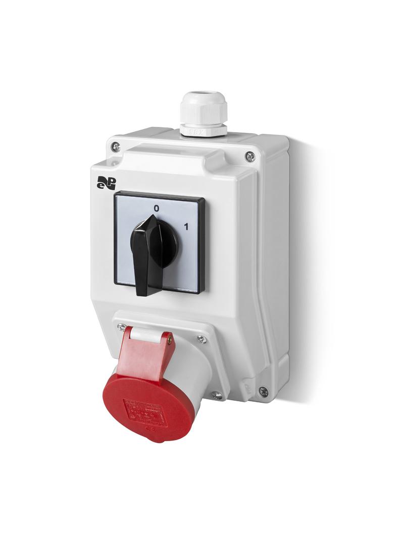 RS-Z Wył.0-1, 3P+N+Z 16A szara