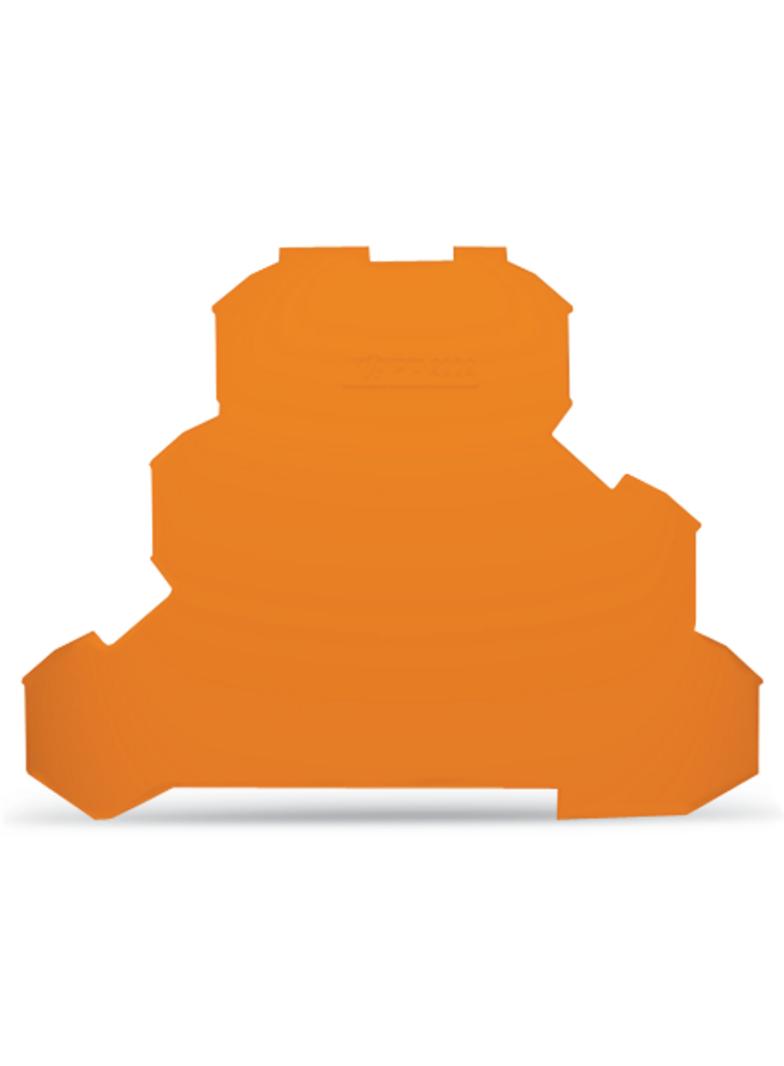 Ścianka końcowa pomarańczowa TOPJOBS 2002‑3292 /25szt./ WAGO