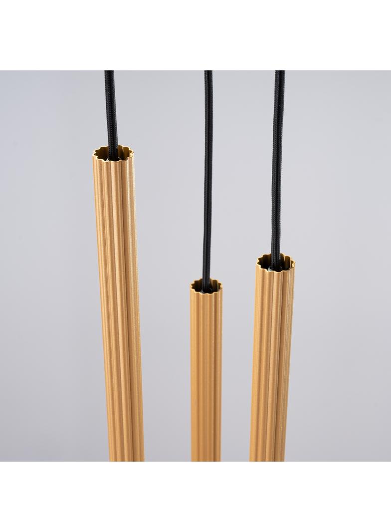 Lampa wisząca ARCHE 3P złota