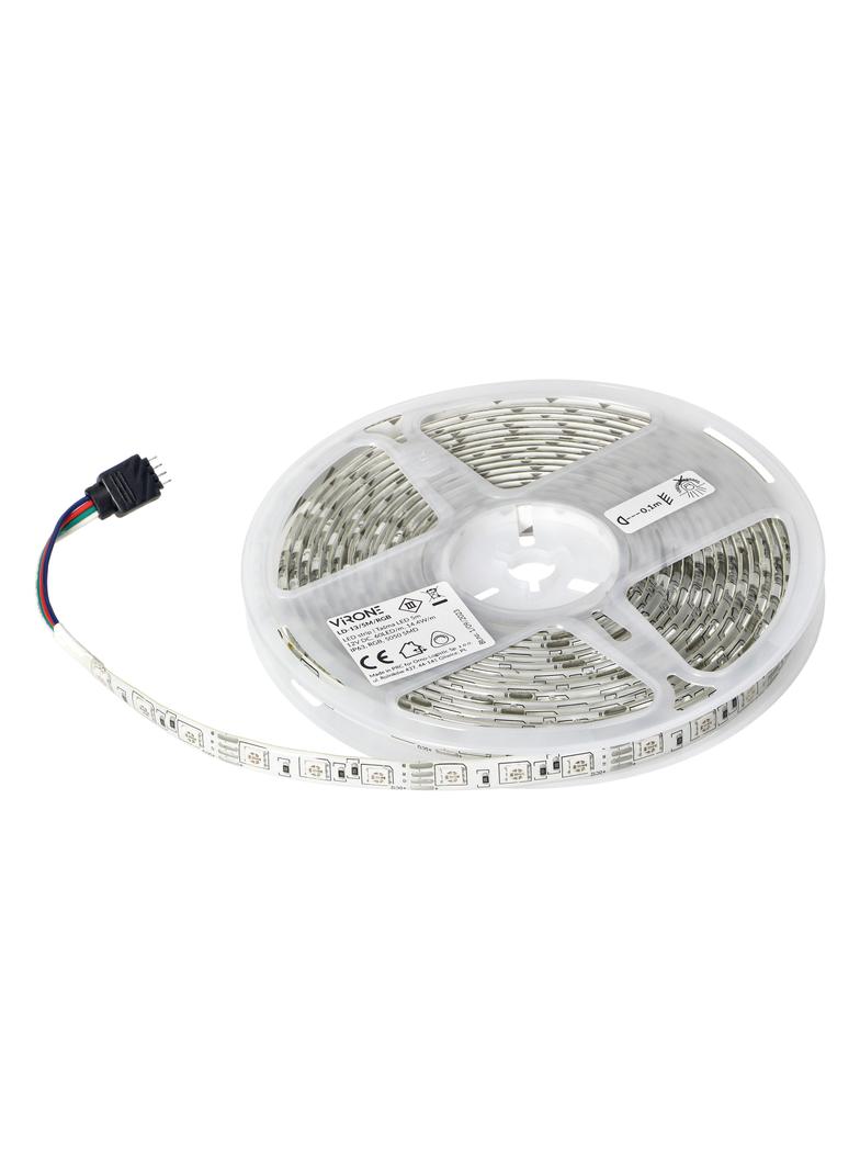 Taśma LED 12V 5050 60L/m 14,4W/m IP63 RGB 5m
