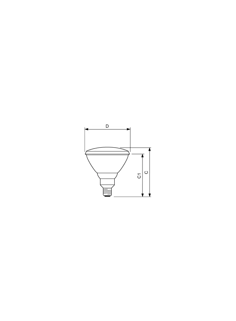 Promiennik podczerwieni E27 100W 121mm InfraRed PAR-38IR przezroczysty 9,23801E+11 PHILIPS