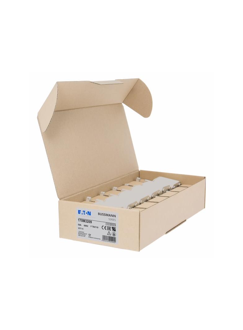 50A 690V 1*TN/110 aR INDICATOR FUSE Wkładka szybka 50A AC 690V compact DIN 1 45x58x134 mm, 170M3209
