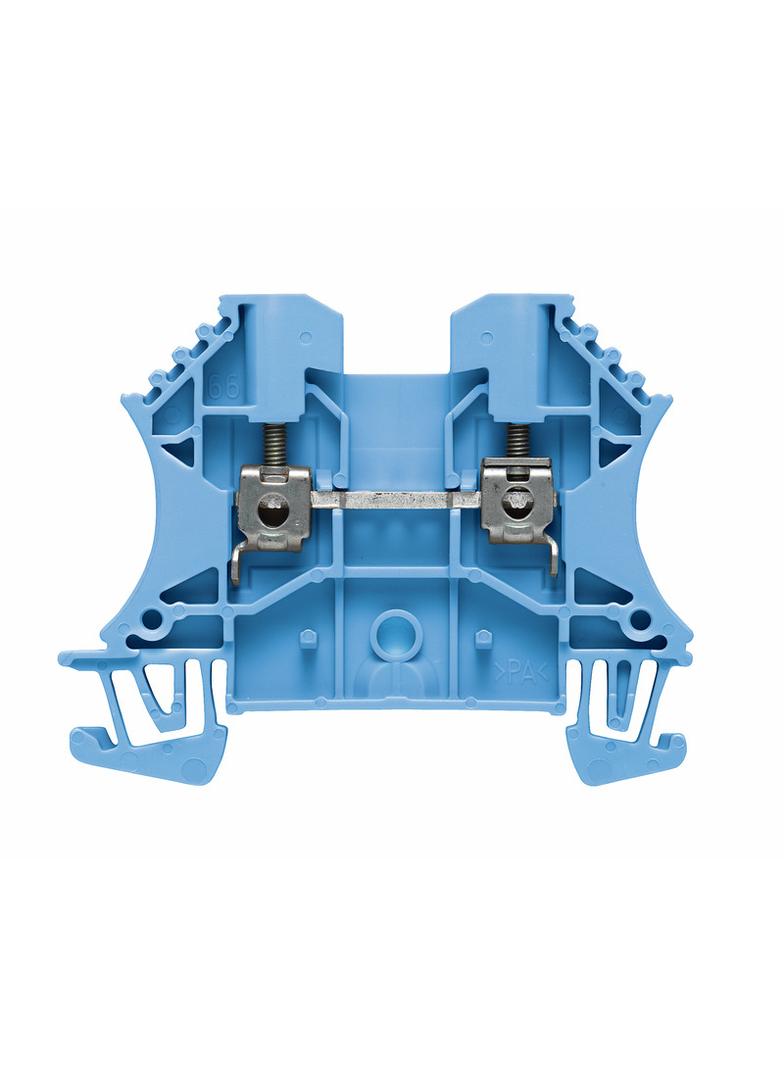 WDU 2.5 BL Złączka szynowa przelotowa, nr.katalogowy 1020080000