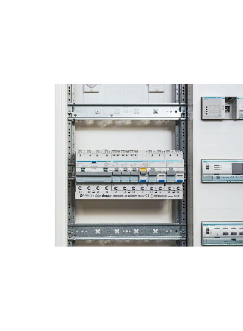 RCBO Wyłącznik różnicowoprądowy z członem nadprądowym 3x1P+N 6kA B16A 30mA Typ A QC/QBB ADZ316D HAGE