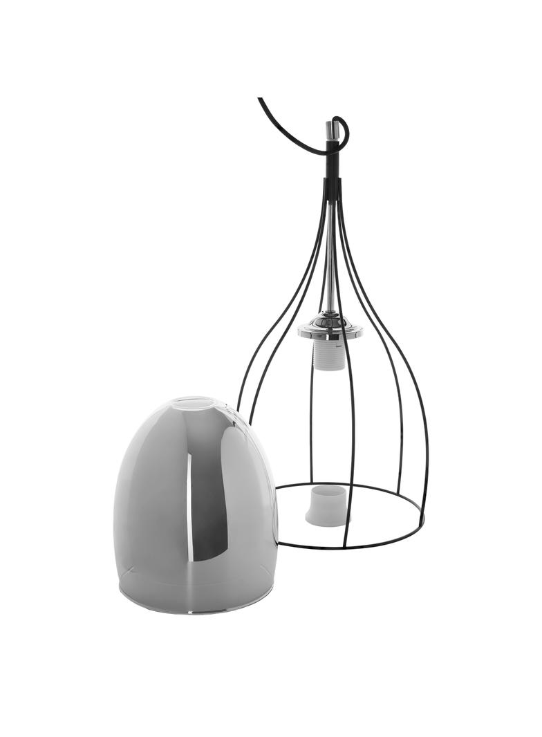 Adele 1P E27 lampa wisząca max. 60W czarna AD-LD-6222BE27S ORNO