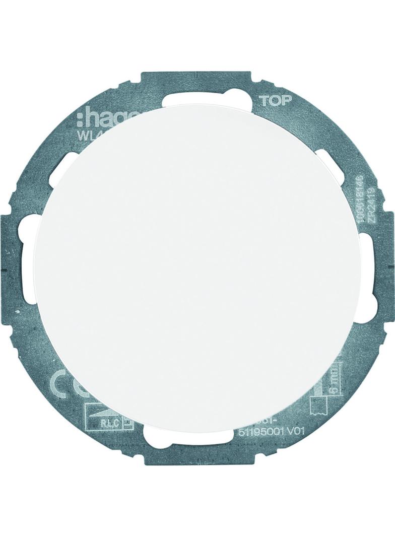 R.classic Ściemniacz obrotowy komfort biały obc. R/L/C 20-420 W LED 3-100 W Berker 29442089 WL4011WG HAGER