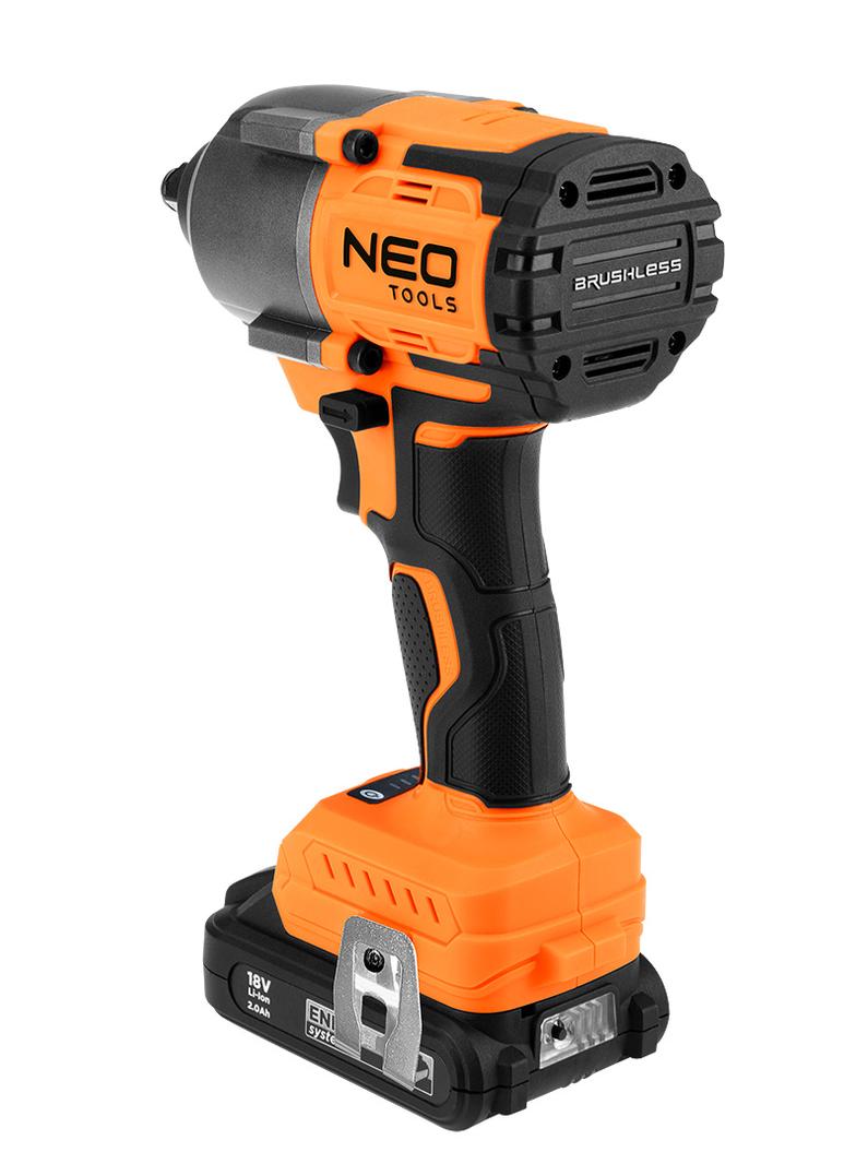 Klucz udarowy bezszczotkowy 18V 850Nm, 1/2” Energy+ bez akumulatora NEO GTX 04-608 GTX Poland