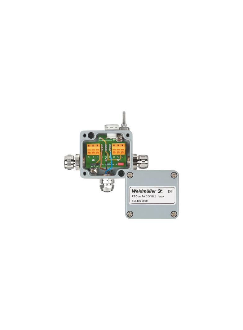 FBCON PA CG/M12 1WAY Fieldbus, system rozproszony - moduł komunikacyjny WEIDMULLER
