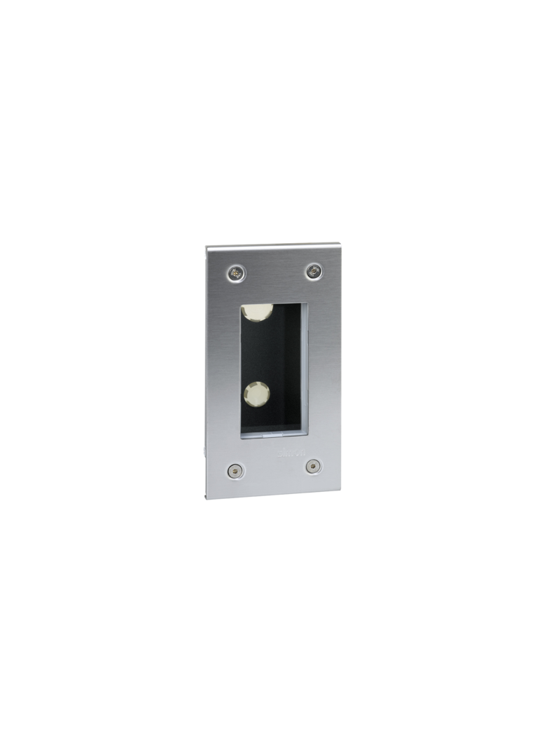 Simon Connect Obudowa podtynkowa S500 METAL 1-modułowa 2x K45 kompletna 51000111-036 KONTAKT