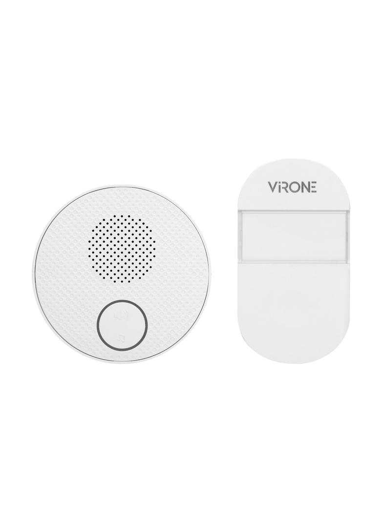 Dzwonek bezprzewodowy SONUS AC sieciowy przycisk bezbateryjny learning system 38 dźwięków 100m DB-2