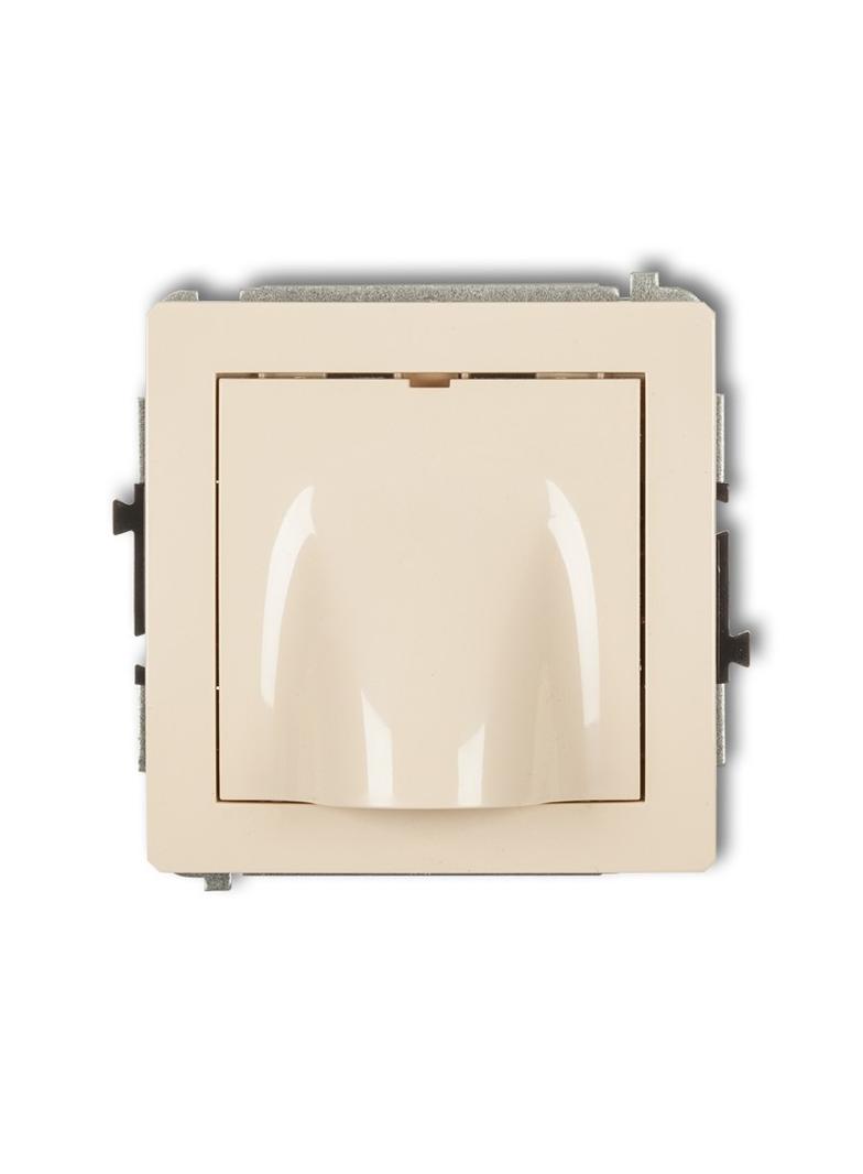 DECO Mechanizm wypustu kablowego beżowy