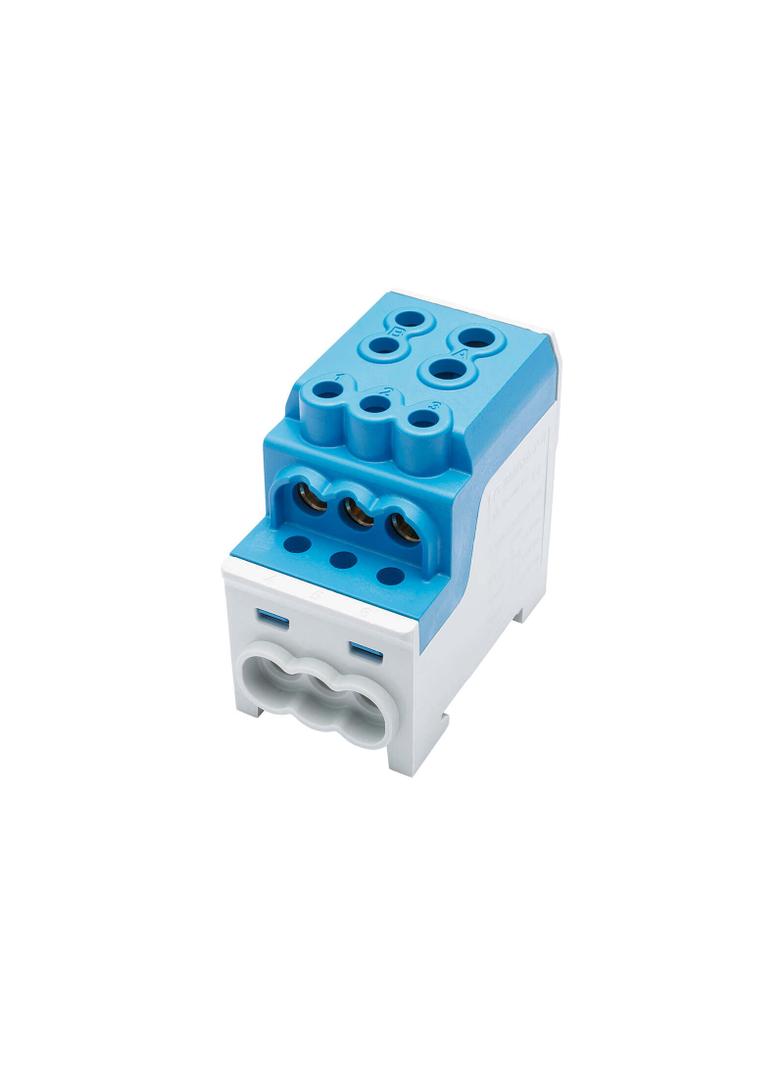 SDB 200 Blok rozdzielczy - dystrybucyjny Al/Cu 80030 SIMBLOCK niebieski SIMET