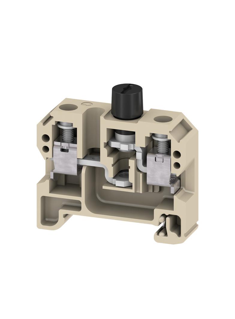 SAKS 1/35/G25 DB Złączka szynowa z bezpiecznikiem 0501500000 WEIDMÜLLER
