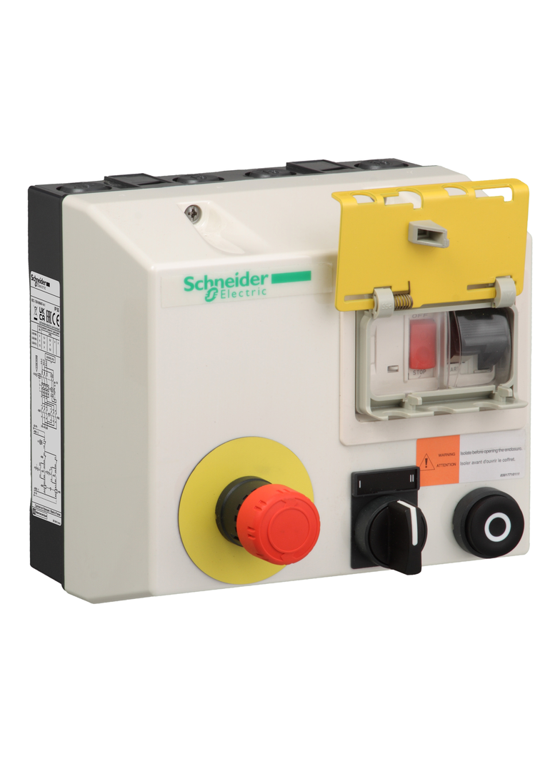 Rozrusznik w obudowie z wyłącznikiem układ nawrotny TeSys LG 9-14A cewka 380VAC