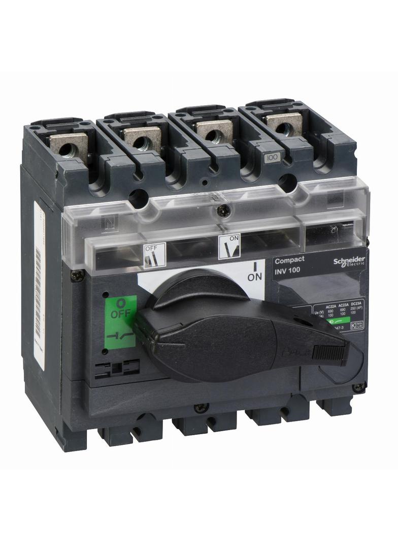 Compact INS INV, rozłącznik INV100 100A 4P