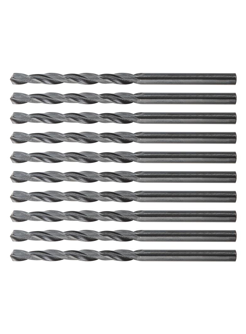 Wiertła do metalu HSS, 4.0 mm, 10 szt.