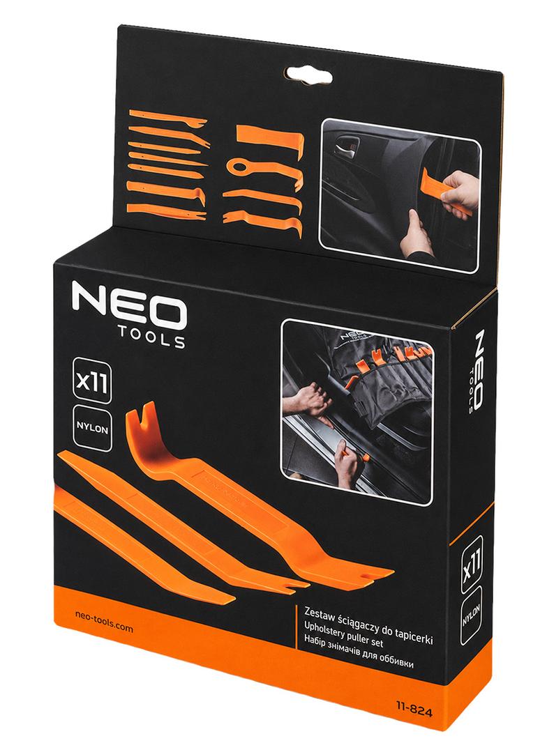 Zestaw ściągaczy do tapicerki 11szt, NEO GTX 11-824 GTX Poland