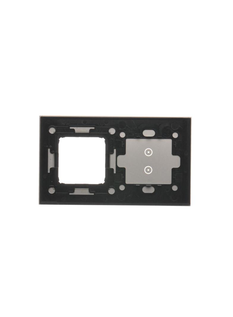 Simon 54 Touch Panel dotykowy S54 Touch 2 moduły 2 pola dotykowe pionowe + 1 otwór na osprzęt S54 srebrna mgła DSTR230/71 KONTAKT
