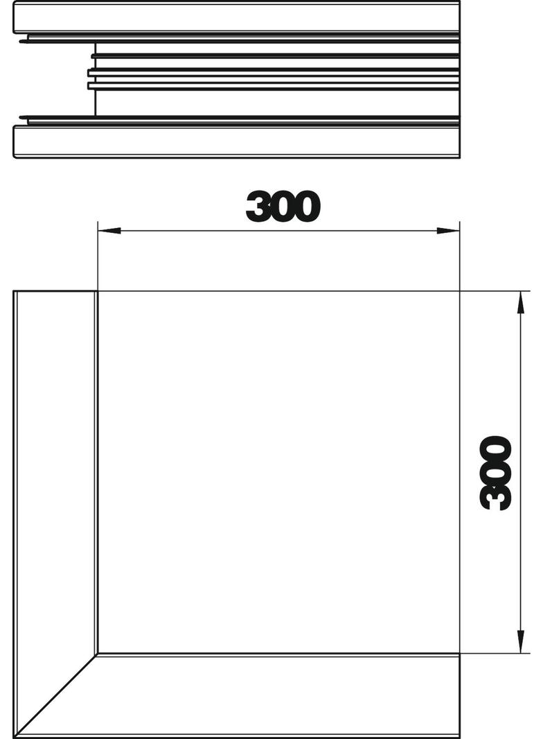 GA-SA70130RW, Naroże zewnętrzne symetryczne