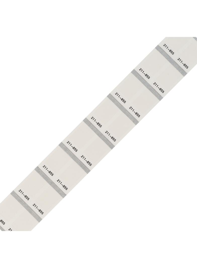 etykiety z laminacją 9 x 18 mm białe 1000 szt./rolka WAGO