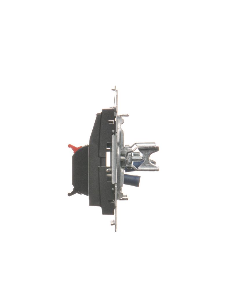 Simon 54 Gniazdo głośnikowe 1-krotne Przekrój przewodów dla wejścia i wyjścia 25 mm2 antracyt