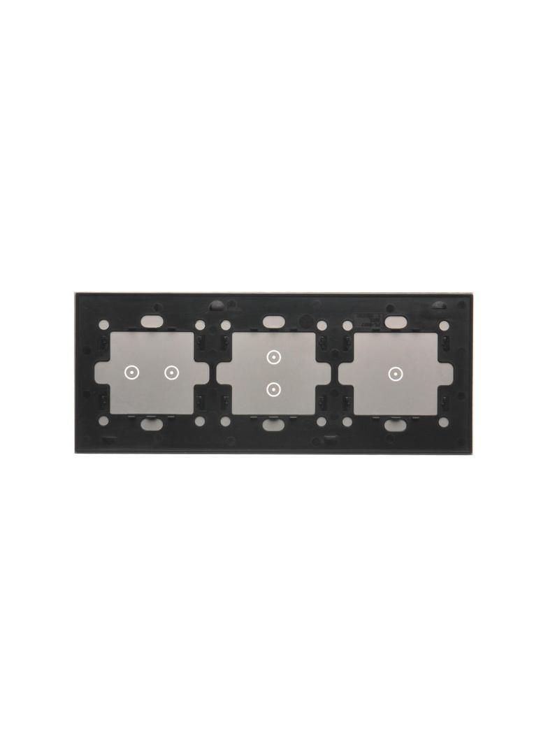 Simon 54 Touch Panel dotykowy S54 Touch 3 moduły 1 pole dotykowe + 2 pola dotykowe pionowe + 2 pola dotykowe poziome srebrna mgła DSTR3132/71 KONTAKT