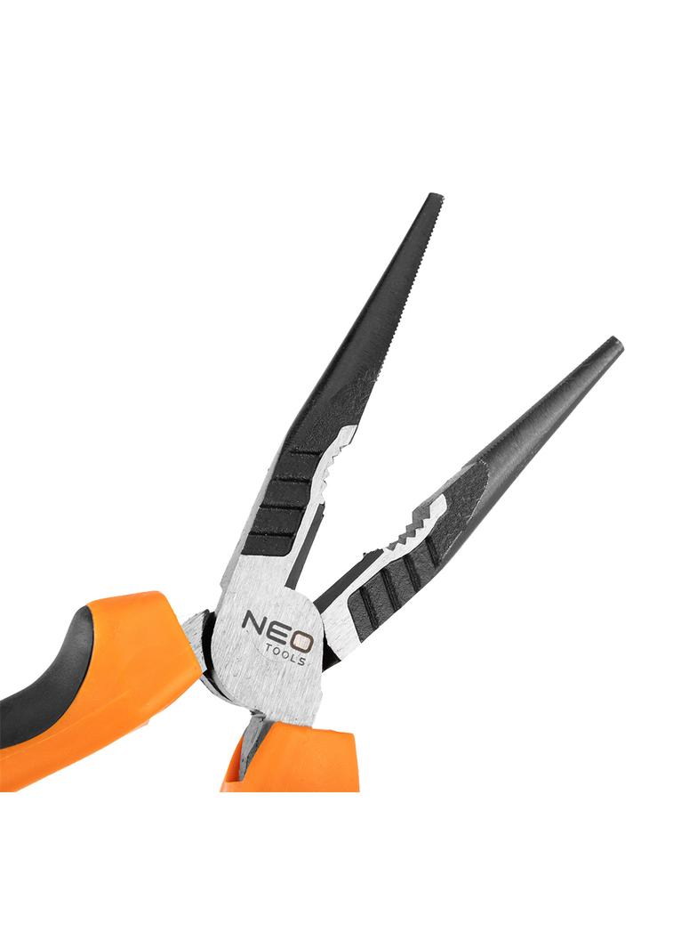 Szczypce wydłużone proste 40% FS 200 mm NEO TOOLS 01-155 GTX Poland