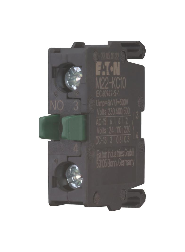 M22-KC10 Styk 1Z montowany do ścianki tylnej 216380 EATON