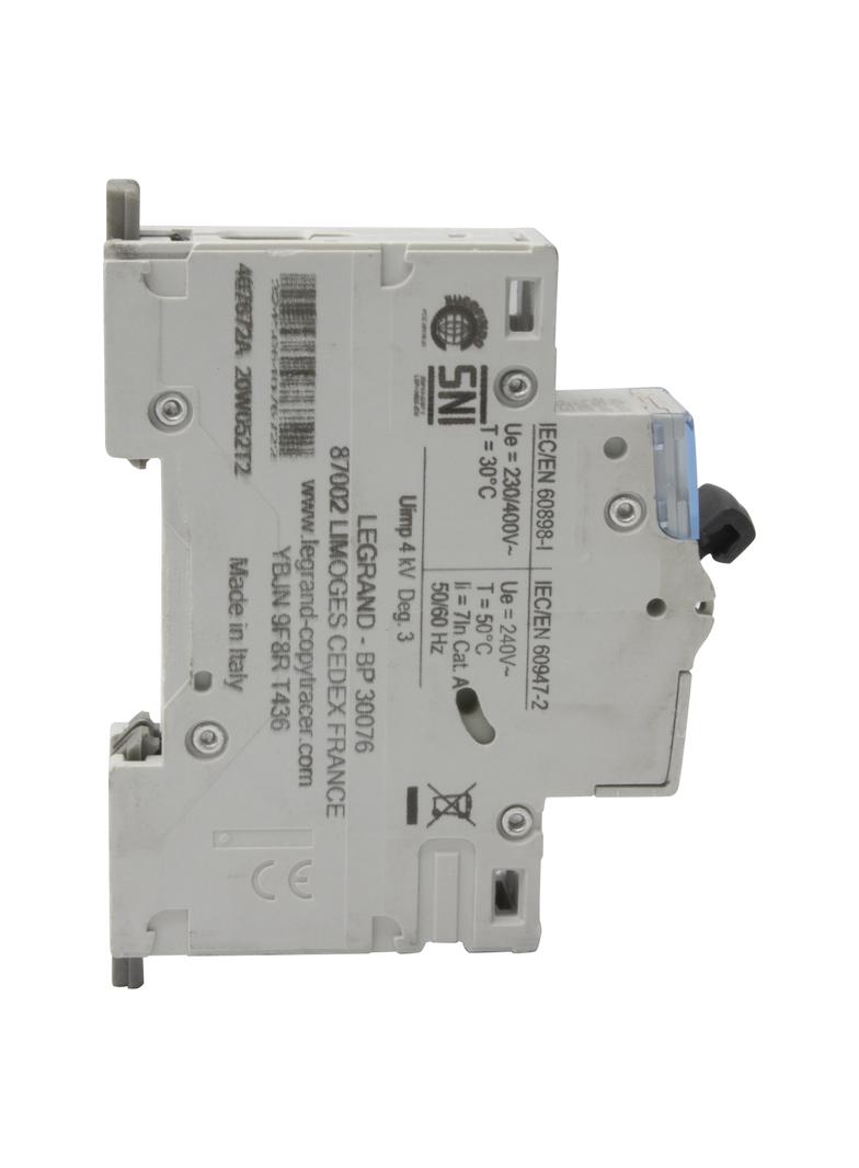 WYŁĄCZNIK NADPRĄDOWY S 301 1P C 25A 6000A SERII DX3, Legrand