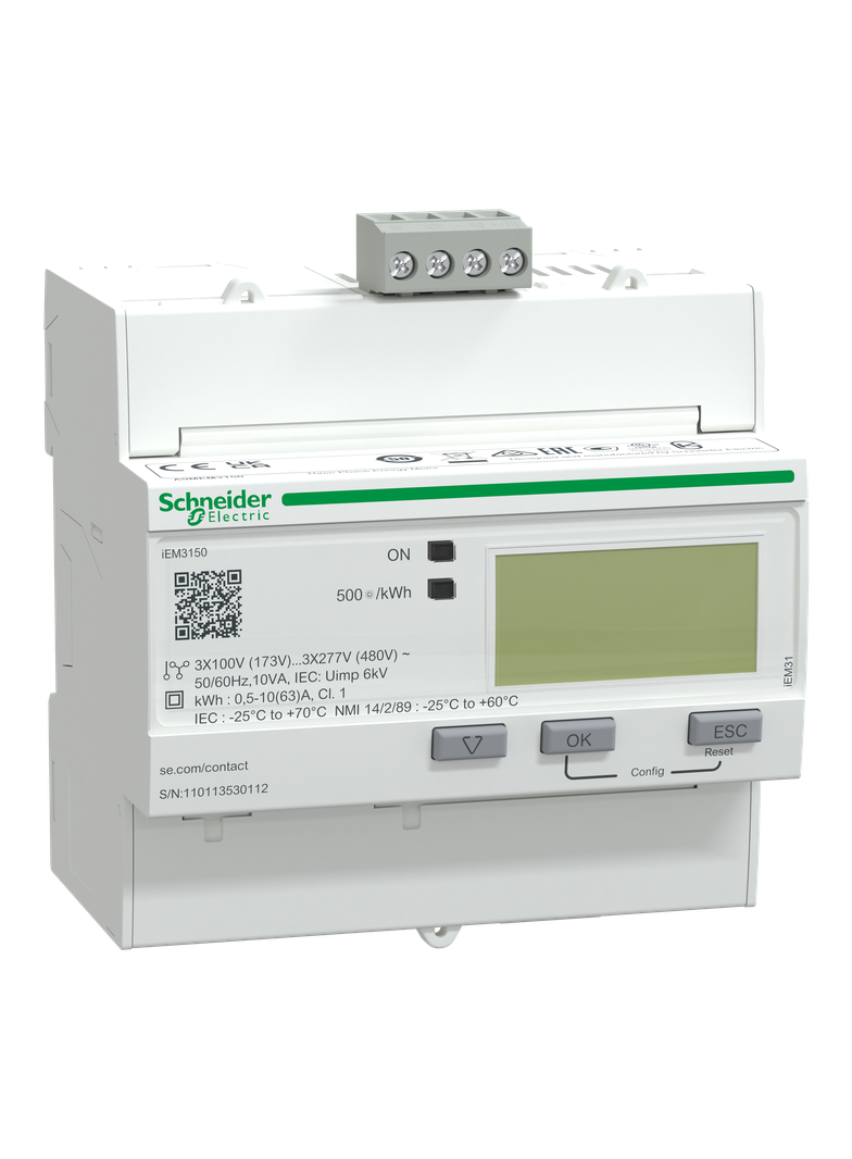 PowerLogic Licznik energii trójfazowy 53A kl 1 Modbus