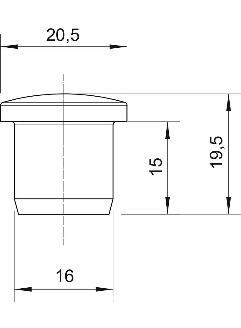 107VS/VM, TULEJA DOCISKOWA