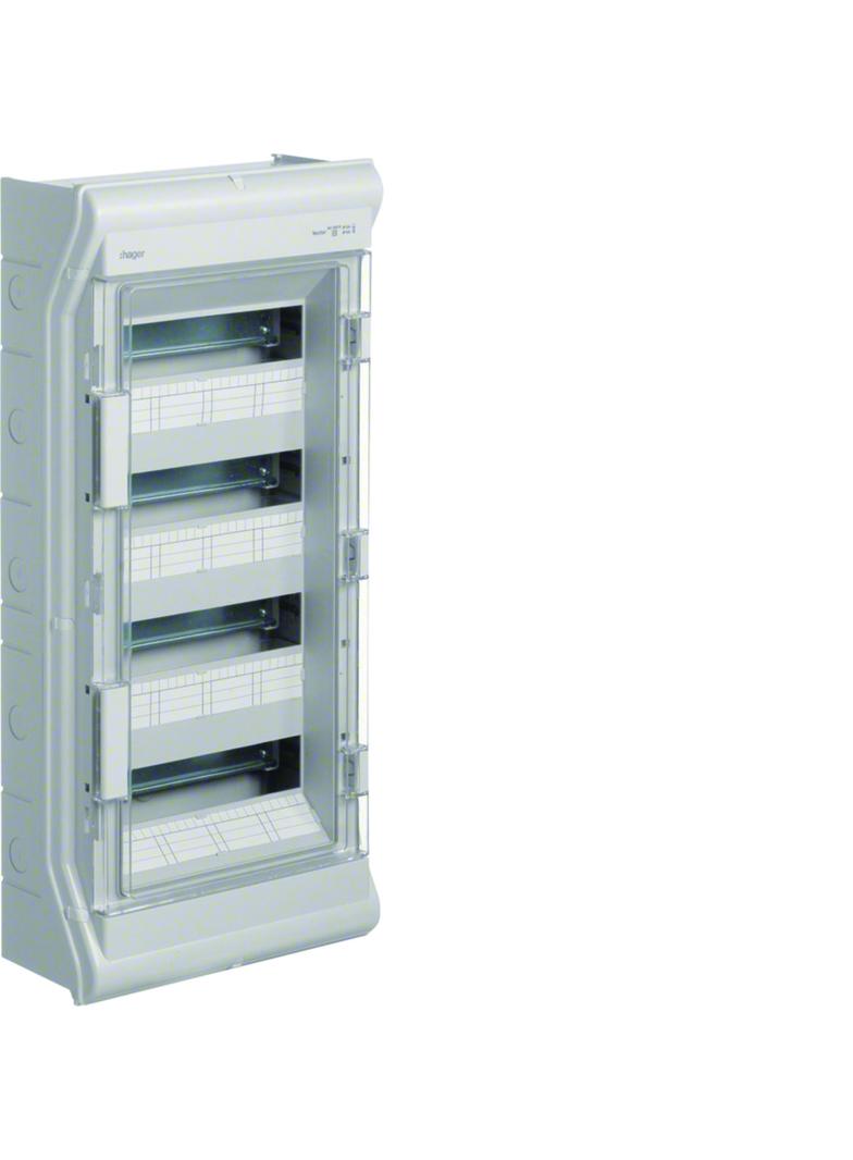 Rozdzielnica modułowa 4x12 natynkowa IP65 Vector VE412L HAGER