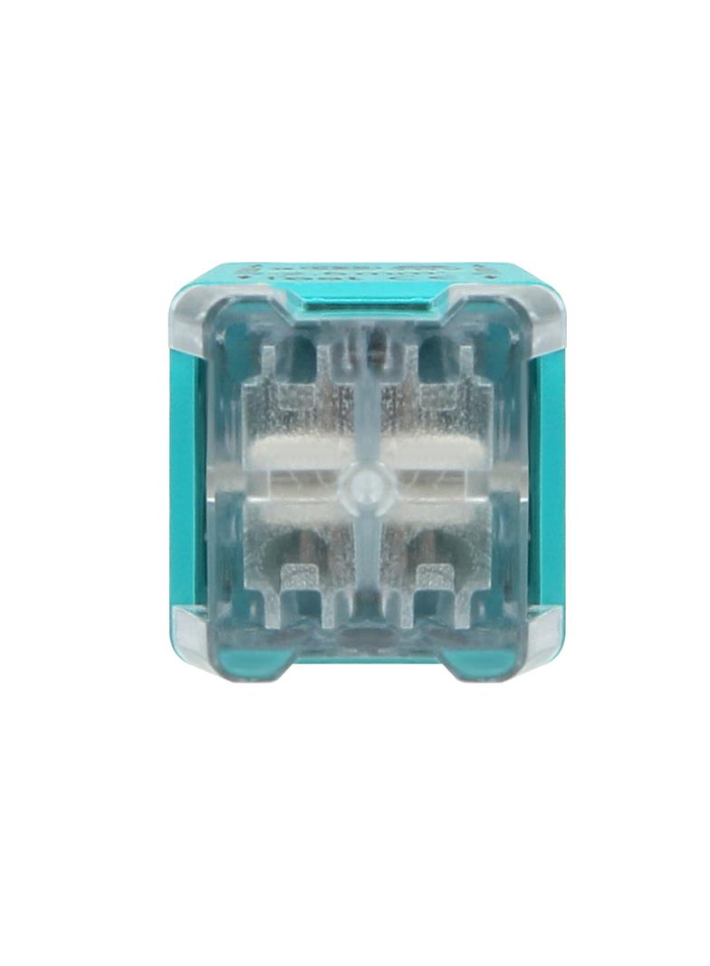 Złączka instalacyjna wciskana 4-przewodowa; Dwurzędowa; Na drut 0,75-2,5mm2; IEC 300V/24A; 10 szt. O