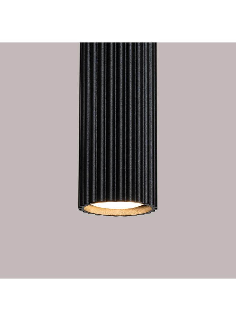 Sollux Lampa wisząca KARBON 1 czarny SL.1573