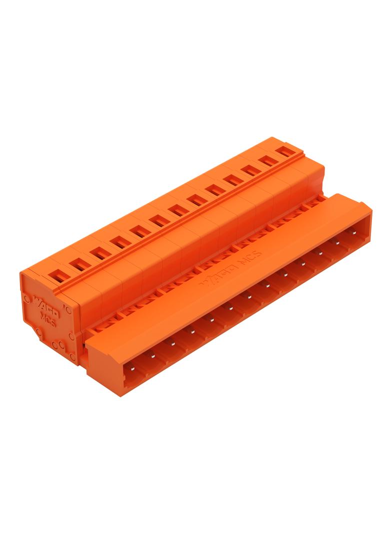 MCS-MIDI Classic wtyk 13-bieg. pomarańczowy raster 5,08 mm /25szt./ WAGO