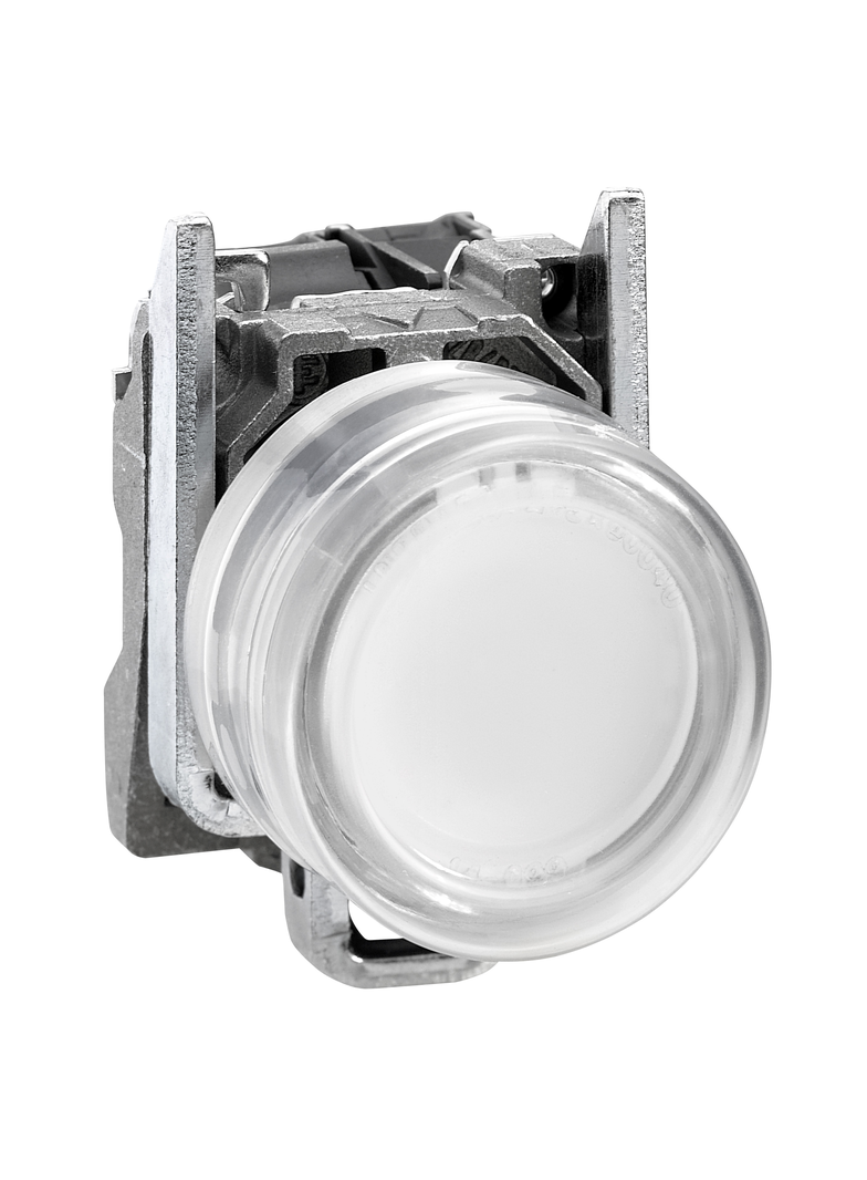 Harmony XB4 Przycisk biały podświetlany O 22 240 V ATEX