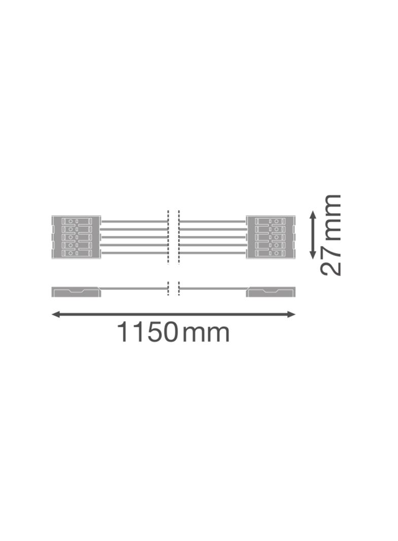 Oprawa DAMP PROOF 1200 1xLAMP HOUSING TH-KIT 5x2.5