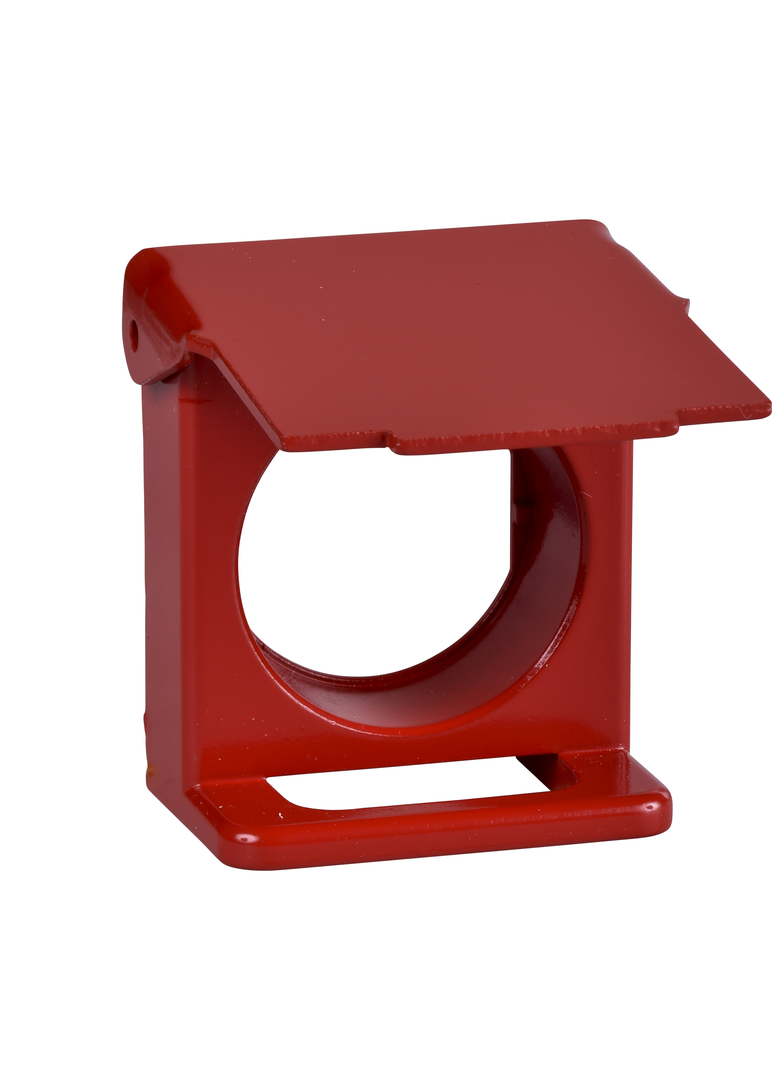 Harmony XB4 Blokada przycisku zamykana na kłódkę, czerwona