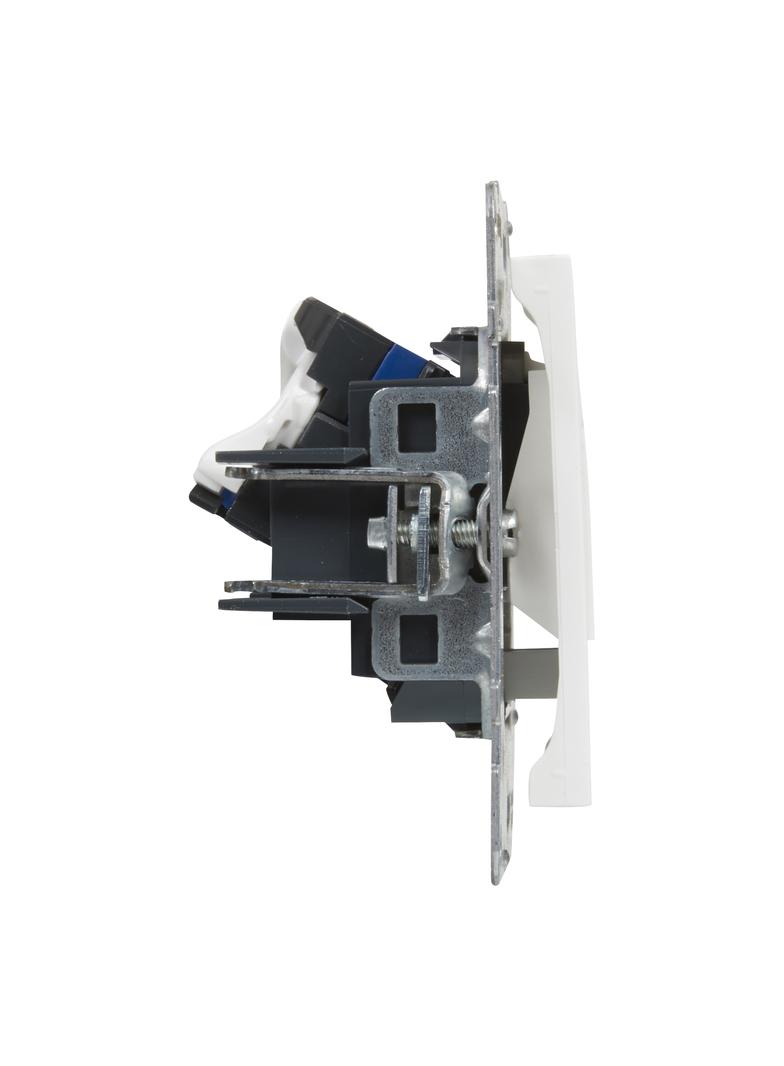 SUNO - Gniazdo 2XRJ45/kat 6 UTP, Biały, Legrand