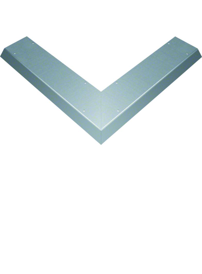 tehalit.AK Pokrywa kanału napodł Kąt zew 1-str skos dł. 800mm 150x40mm stal AKBA1500401 HAGER