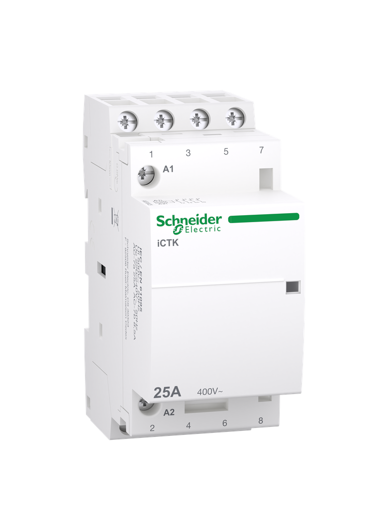 Stycznik modułowy, Acti9 iCTK50-25-40-230 25A 4NO 50Hz 220/240 VAC, bez możliwości rozbudowy o styki