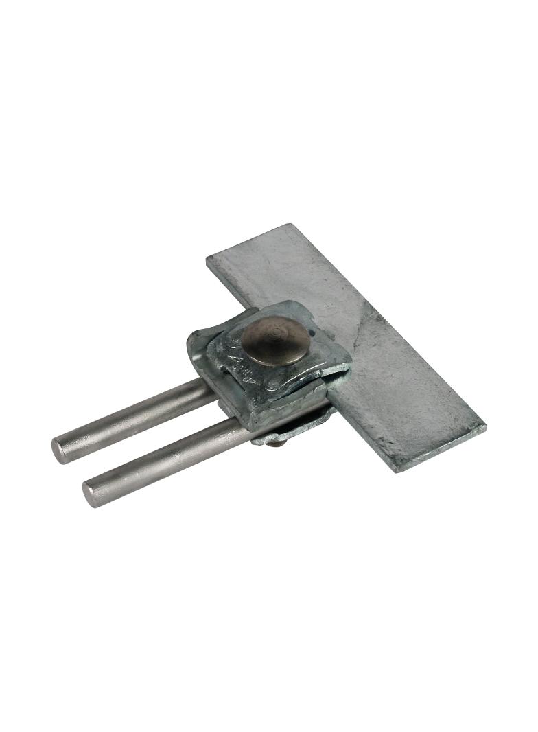 Zacisk krawędziowy podwójny 0,7-8 mm, St/tZn