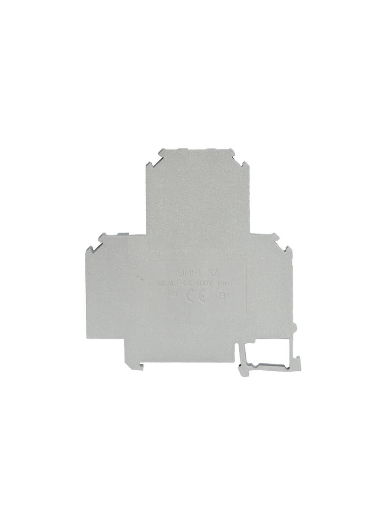 Złączka szynowa 2-piętrowa 4mm2 szara ZUW /50szt./ SIMET
