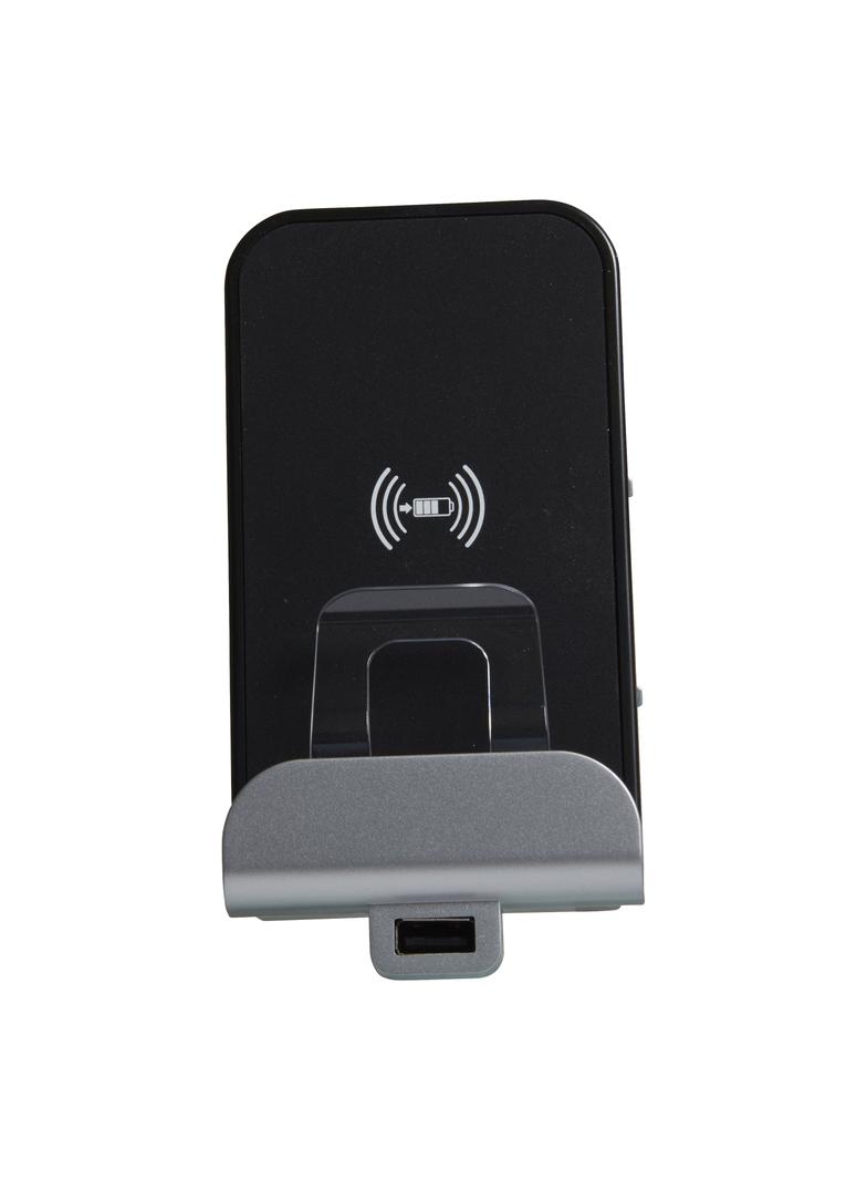 SUNO - Ładowarka indukcyjna + USB Typ A, Biały, Legrand