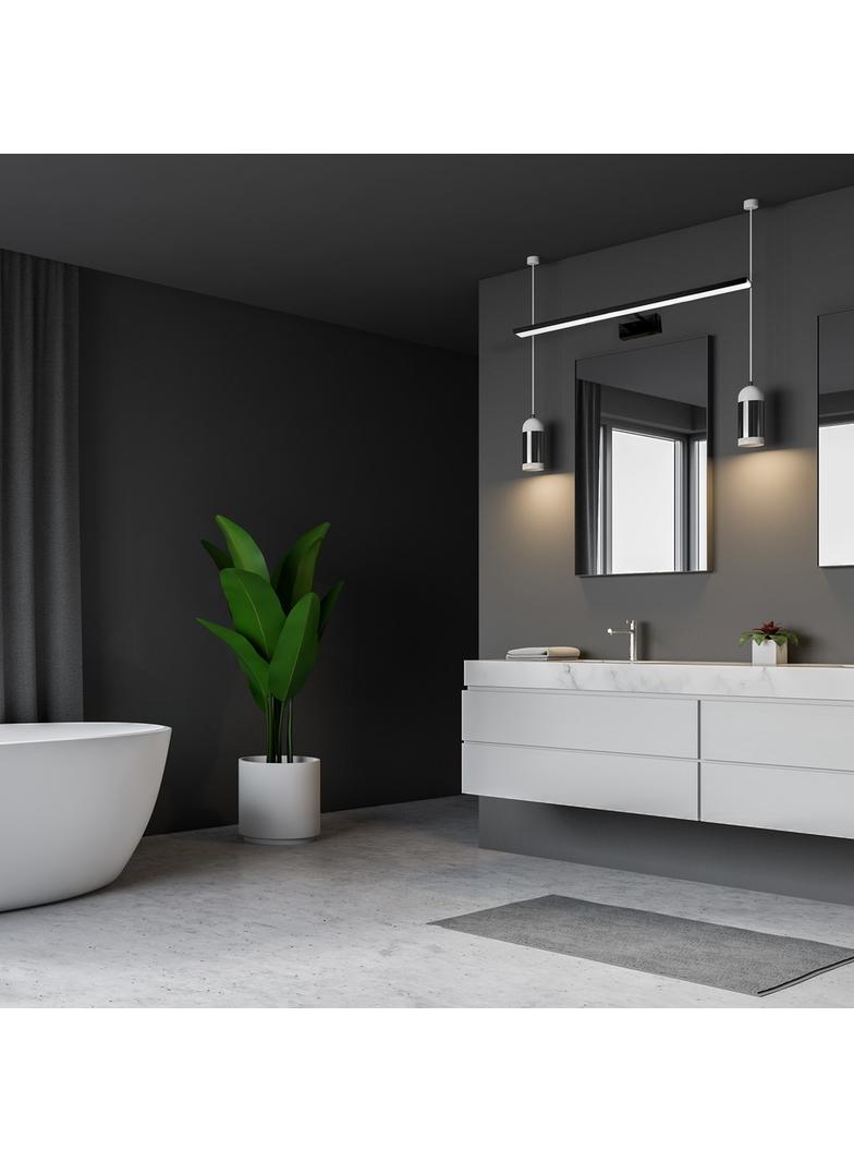 Milagro kinkiet łazienkowy nad lustro LED Shine 15W 1050lm 4000K czarny ML6336